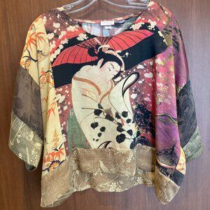 Geisha Silk Lounge Top
